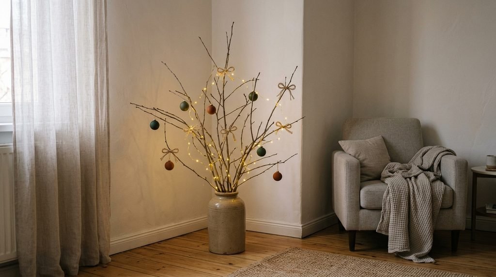 decoração de natal simples e barata