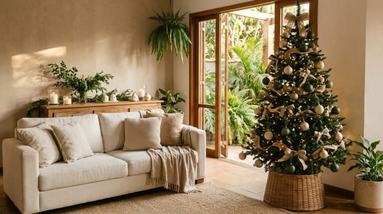 decoração de natal simples e barata